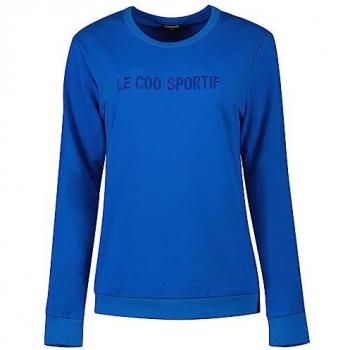 Le Coq Sportif Sudadera Saison N°1, Camiseta manga corta azul mujer M, Le Coq Sportif Sweat Saison Crew W Skydiver M Mujer