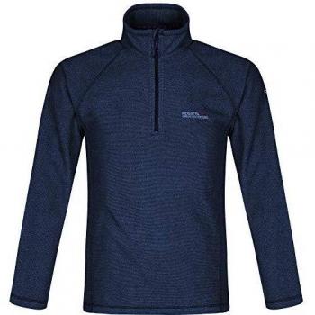 Regatta Men's Montes Lightweight Half Zip Fleece, Navy, Size: L