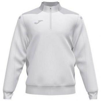 Joma Championship VI Men's 1/2 Zip Sweatshirt - White and Grey