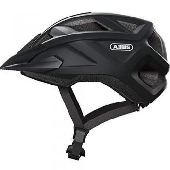 ABUS MountZ Youth and Unisex Cycling Helmet - Velvet Black, Size S (48-54 cm)