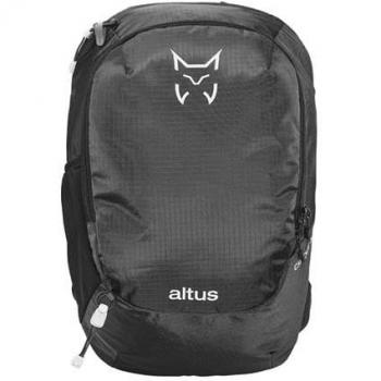 Mochila Altus Cirque 20L de montaña, negra, 20 litros, diseño ergonómico, ideal para excursiones y trekking
