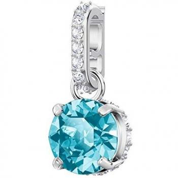Swarovski Mujer Acero Inoxidable Charms con Cierre 5437316, Azul