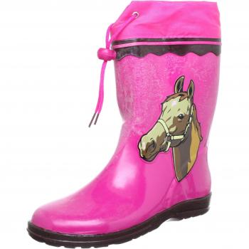 Beck Winner 532 - Botas de agua de caucho para niña, color rosa, talla 29