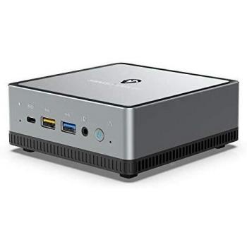 Mini PC Windows 11 Pro UM700 AMD Ryzen 7 3750H | 16 GB RAM 256 GB PCIe SSD | Radeon RX Vega 10 Graphics | Dual WiFi BT 5.1| HDMI 2.0, DisplayPort, USB-C, 2.5 HDD Slot, 1 x RJ45, 4 x USB 3.1