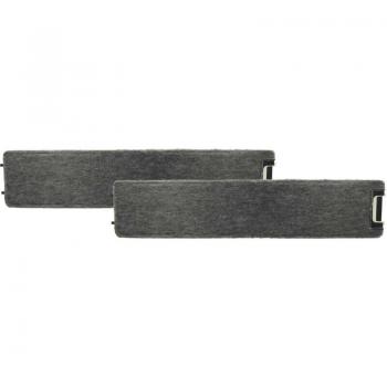 2x Filtro de Carbón Activado Compatible con Miele DA 292 i Campana Extractora - 50 x 10,4 x 3 cm - Vhbw