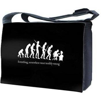 Luxburg UK-NB-SB-10315-17-05-01 Diseño La bolsa de mensajero para el ordenador portátil de 17 pulgadas con correa para el hombro - Evolución incorrecto