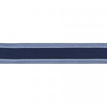 May Arts cinta SHEER con centro de satén 21/5,08 cm x 25 Yd. Azul marino, acrílico, multicolor