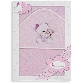 Capa de Baño Parejita Osas Rosa