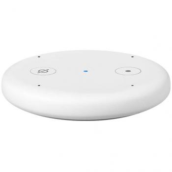 Echo Input, blanco - Añade Alexa a tu altavoz, requiere un altavoz externo con puerto de 3,5 mm o Bluetooth