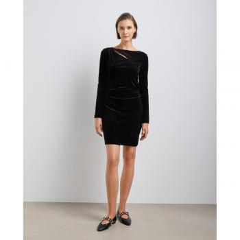 Easy Wear - Vestido corto de terciopelo