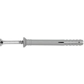 Index TCA208100 - Taco clavo con tornillo inoxidable A2 8x100