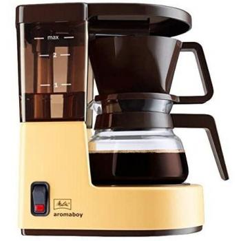Melitta Aromaboy Independiente Cafetera de filtro Beige 2 tazas De café molido 500 W