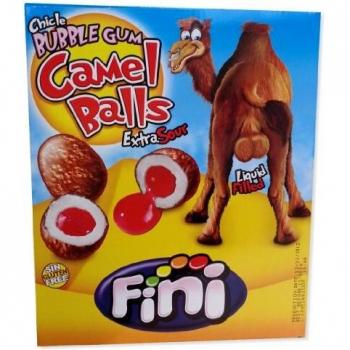 Fini Chicle Camel Bolas Extra Ácidas 200 Unidades - Sabor a Frutas - Envío Rápido y Seguro