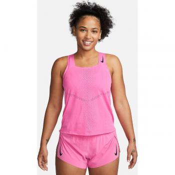 Camiseta técnica de mujer Nike Dri-FIT ADV AeroSwift Rosa (L)
