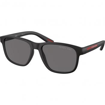 Prada Linea Rossa PS06YS Polarized DG002G Men's Sunglasses Black Size 56