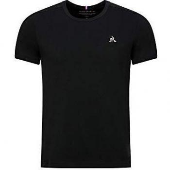 Le Coq Sportif Tech tee SS N°1 Camiseta, Hombre, Black, S