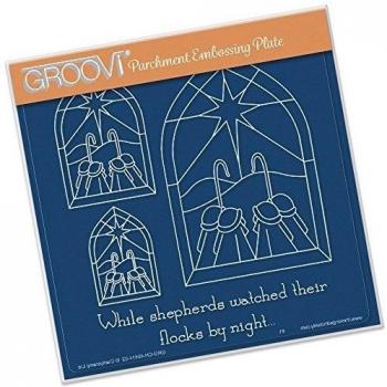 Pastor ventana Groovi placa A5 cuadrado