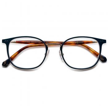 Etnia Barcelona Salvador GDBL Men's Eyeglasses Blue Size 52 - Frame Only, Blue Light Block Available