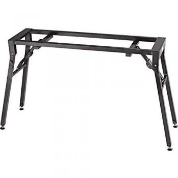 K&M 18953 Table-Style Stage Stand for Piano Keyboard, 176 lbs Capacity, Black