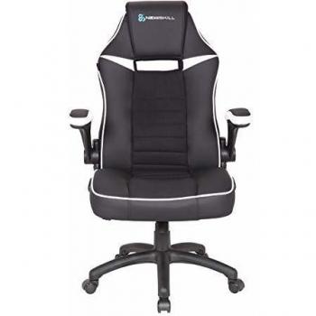 Newskill Nayuki - Silla gaming profesional con respaldo 2.5D, reposabrazos acolchado y ajustable y respaldo con mecanismo de balanceo - Color Blanco