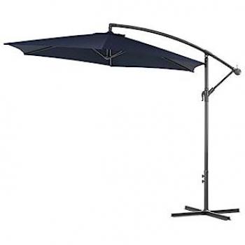 Sombrilla Colgante Sunny 3 m Azul con Protección UV