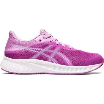 Zapatillas Niña Asics Patriot 13 GS 1014A267 - Zapatillas deportivas, diseño ligero, amortiguación EVA, suela de goma para tracción, parte superior de malla transpirable, cierre de cordones