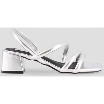 Sandalias de tacón Blogger SUZET plateadas