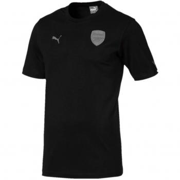 PUMA Arsenal FC Fan Slogan tee Camiseta, Hombre, Black, L