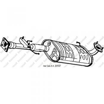 Silenciador central BOSAL 279-589