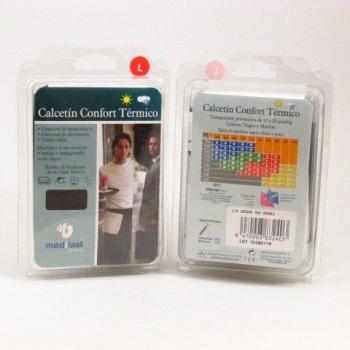 Medilast Calcetín Confort Compresión Ligera Ref 295 Marrón Talla Grande