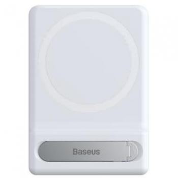 Soporte Magnético Plegable Baseus Blanco para iPhone MagSafe y Smartphones