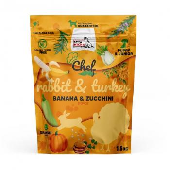 Pienso SYTA MICHA Chef Conejo 1,5 Kg - Fórmula especial para conejos jóvenes con pavo, sin gluten ni soja