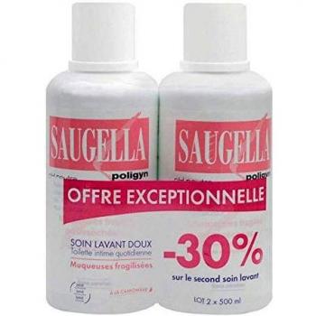 Saugella Poligyn Cuidado Limpiador Íntimo 2x500ml