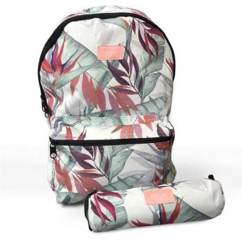 Mochila Escolar Rip Curl Dome Pro Breeze Blanco