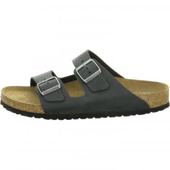 Sandalias Birkenstock Arizona con plantilla suave, color negro, talla 46