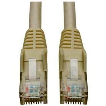 Tripp Lite N201-007-WH Cat6 Gigabit Snag Less Moulded Patch Cable - White