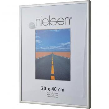 Nielsen Pearl 50 x 60 cm plateado mate con cristal de plástico para veladuras