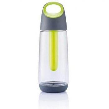 XD Design Botella BOPP Cool, Verde, Tritan, 8 cm, 5 Unidades