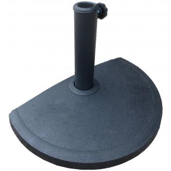 Ldk Garden Pie de Parasol de Pared de Resina Gris