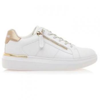 Zapatillas Deportivas Casual para Mujer Mariamare con Detalle Metalizado y Cierre de Cremallera
