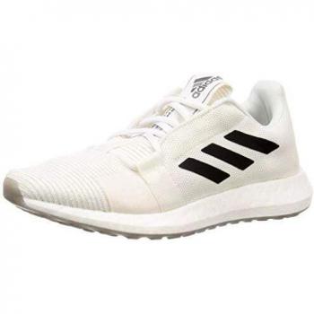 Adidas SENSEBOOST GO M, Zapatillas Running Hombre, Gris FTWR White Grey Six Chalk White, 45 1/3 EU
