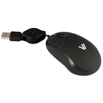 V7 MV3030-USB-5EB - Ratón óptico, LED, USB