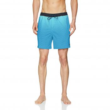 Quiksilver Fader 17 Short de Natación, Hombre, Azul
