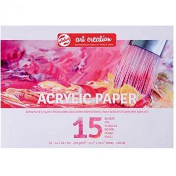 Bloc de papel acrílico Talens Art Creation