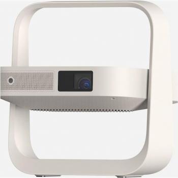 Proyector Portátil XGIMI Elfin Flip Full HD 1080p, 400-500 lúmenes, Color Beige/Blanco