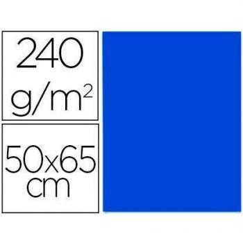 Liderpapel Cartulina 50 x 65 CM 240G/m² Azul Zafiro