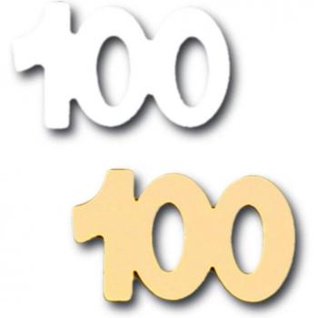 Efco lentejuelas 100, de plástico, color dorado y plateado, 13 mm, 20 g
