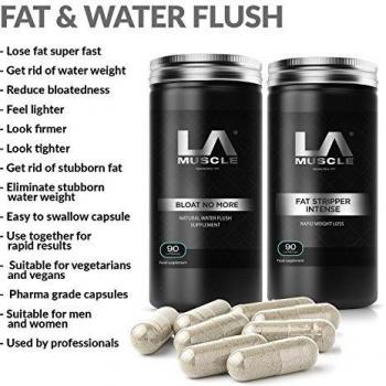 LA Músculo Grasa y de Agua de Lavado: ★ Deshacerse de la grasa de SUPER RÁPIDO ★ TERMINAR peso del agua ★ resultados asombrosos ★ Muy eficaz grasa voladura Combo ★ Fácil de tragar las cápsulas ★ Pharma Grado Cápsulas ★ siento más liger