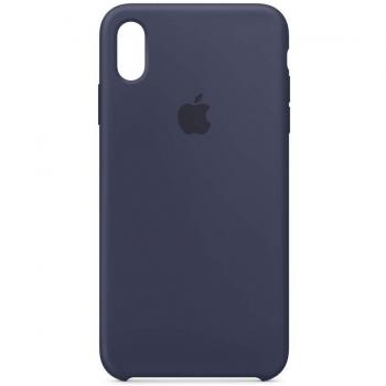 Silicone Case (for Apple iPhone XS Max) - Midnight Blue