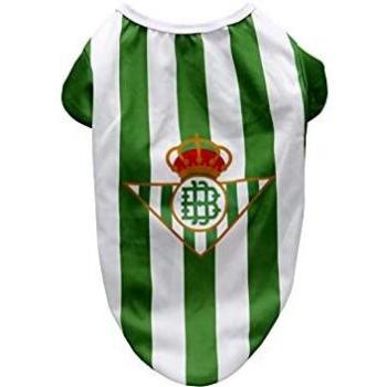 Betis Real Balompié, Camiseta para Mascotas Perro o Gato, Talla XXS, Producto Oficial Real Balompié, Poliéster, Color Verde y Blanco